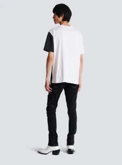 Balmain Tiger Print Short-sleeved T-shirt