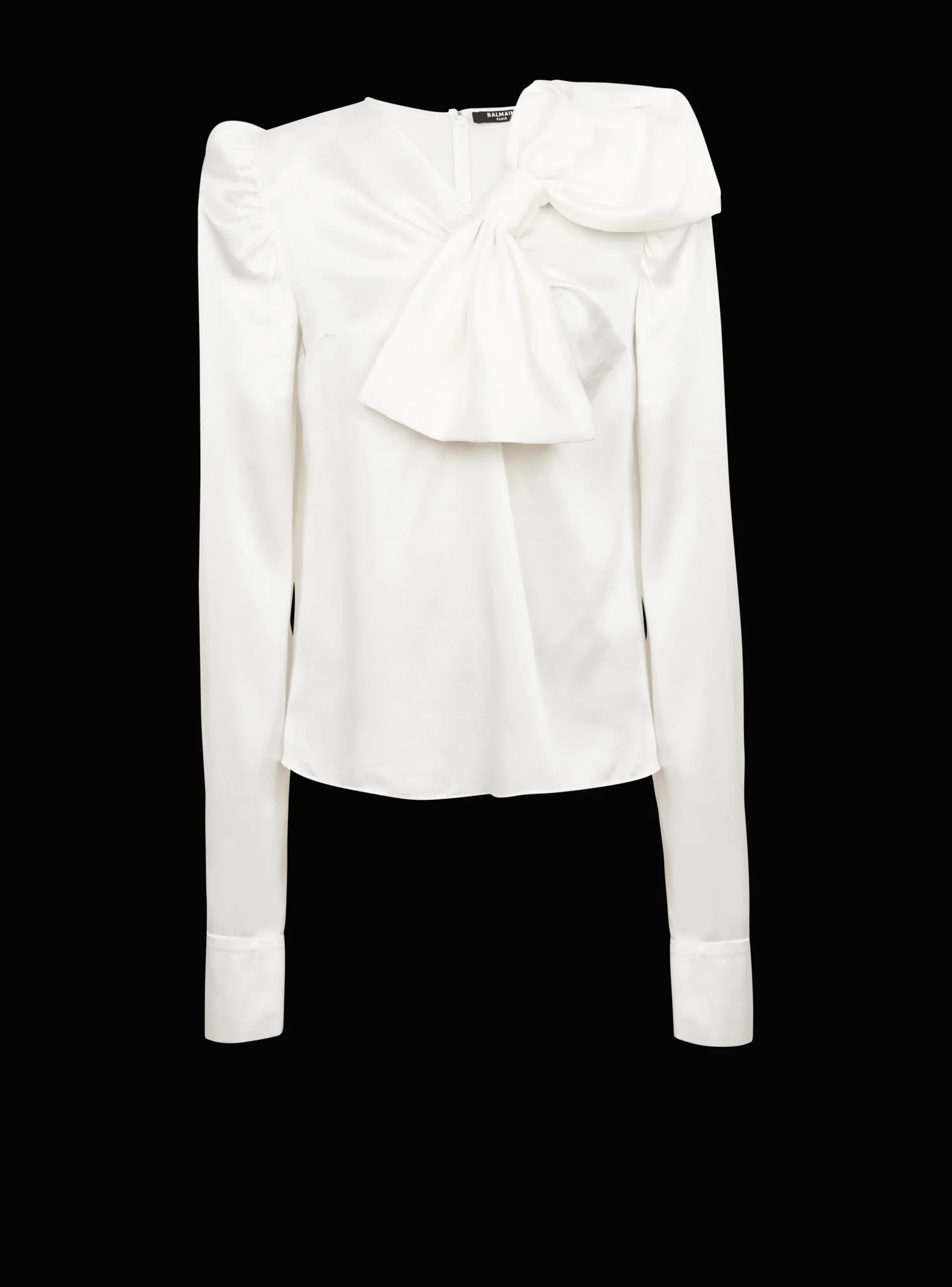 Women Balmain Top With A Large Bow
