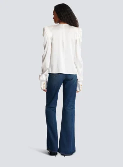 Women Balmain Top With A Large Bow