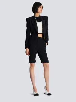 Women Balmain Top With Rose Detail