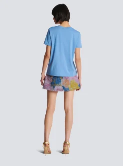 Women Balmain T-shirt With Paris Print