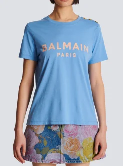 Women Balmain T-shirt With Paris Print