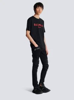 Balmain T-shirt With Paris Print