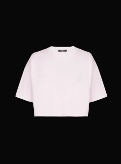 Women Balmain T-shirt With Signature Embroidery