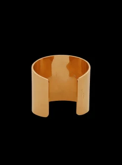 Women Balmain Tubular Bracelet In Brass