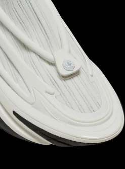 Balmain Unicorn High-top Trainers In Mesh And Leather