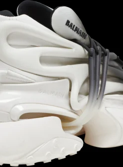 Balmain Unicorn Low-top Trainers In Neoprene And Leather