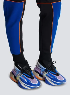 Balmain Unicorn Low-top Trainers In Neoprene And Leather