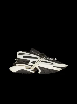 Balmain Unicorn Low-top Trainers In Neoprene And Leather
