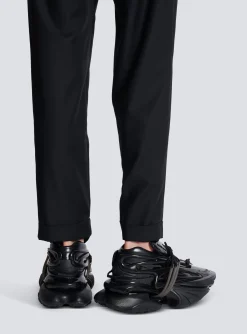 Balmain Unicorn Main Lab Patent Leather Trainers