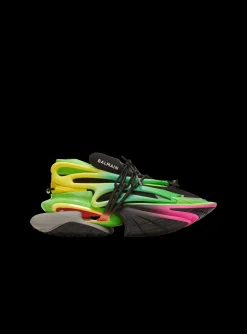 Balmain Unicorn Trainers In Neoprene And Leather