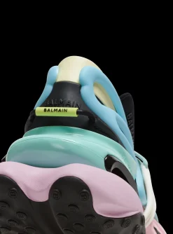 Balmain Unicorn Trainers In Neoprene And Leather