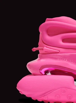Women Balmain Unicorn Trainers In Neoprene And Rubberised Leather