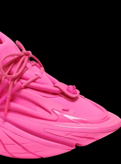 Women Balmain Unicorn Trainers In Neoprene And Rubberised Leather