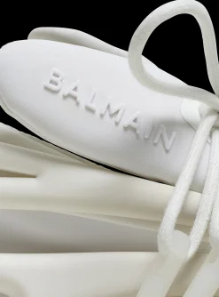 Women Balmain Unicorn Trainers In Neoprene And Leather