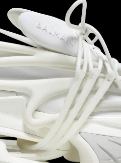 Women Balmain Unicorn Trainers In Neoprene And Leather
