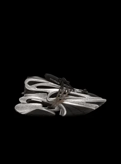 Balmain Unicorn Trainers In Neoprene And Leather