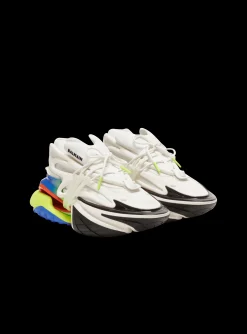 Balmain Unicorn Trainers In Neoprene And Leather