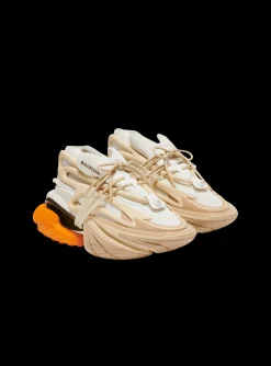 Balmain Unicorn Trainers In Neoprene And Leather