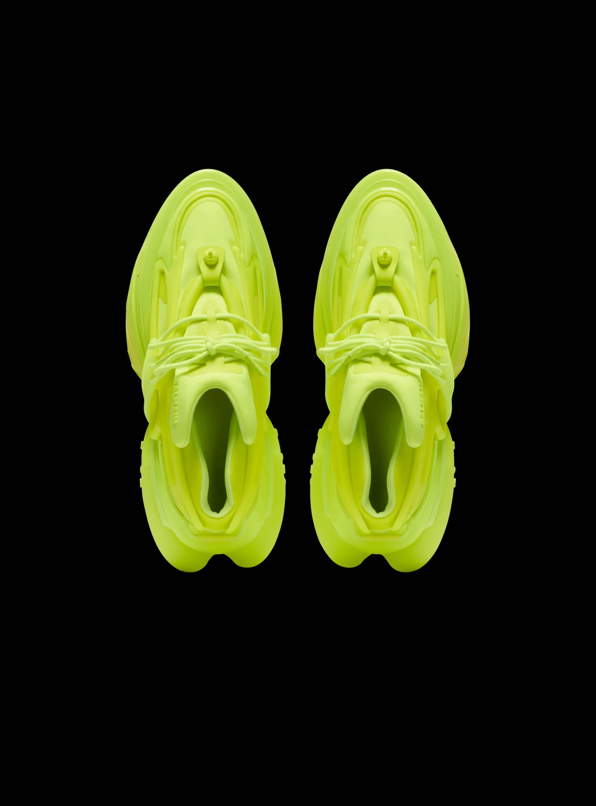 Balmain Unicorn Trainers In Neoprene And Rubberised Leather