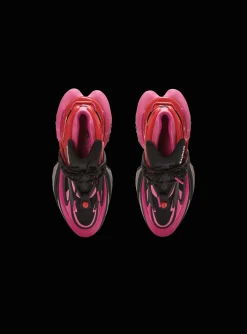 Women Balmain Unicorn Trainers In Neoprene And Leather