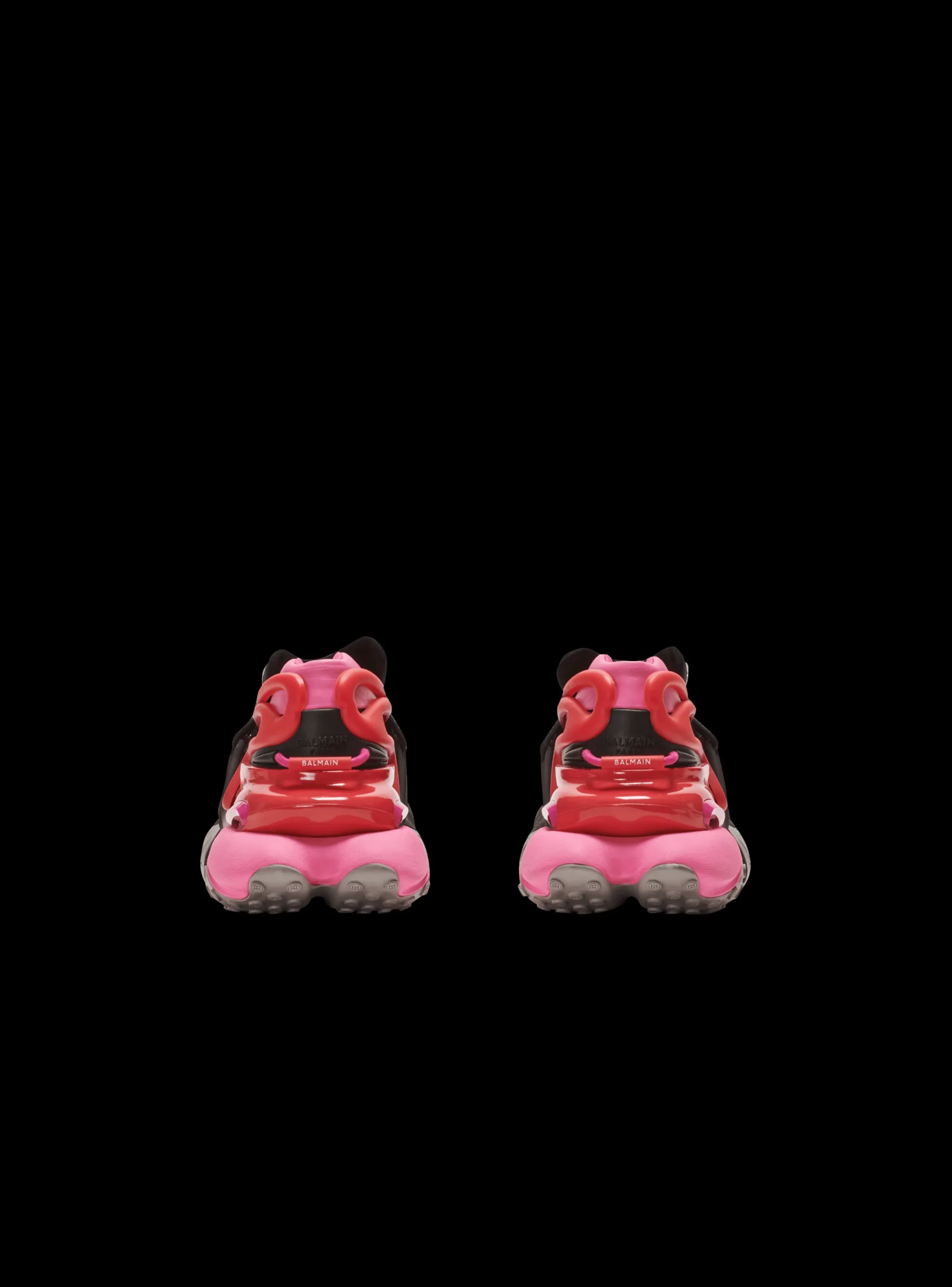 Women Balmain Unicorn Trainers In Neoprene And Leather