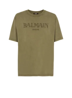 Balmain Vintage Embroidered T-shirt
