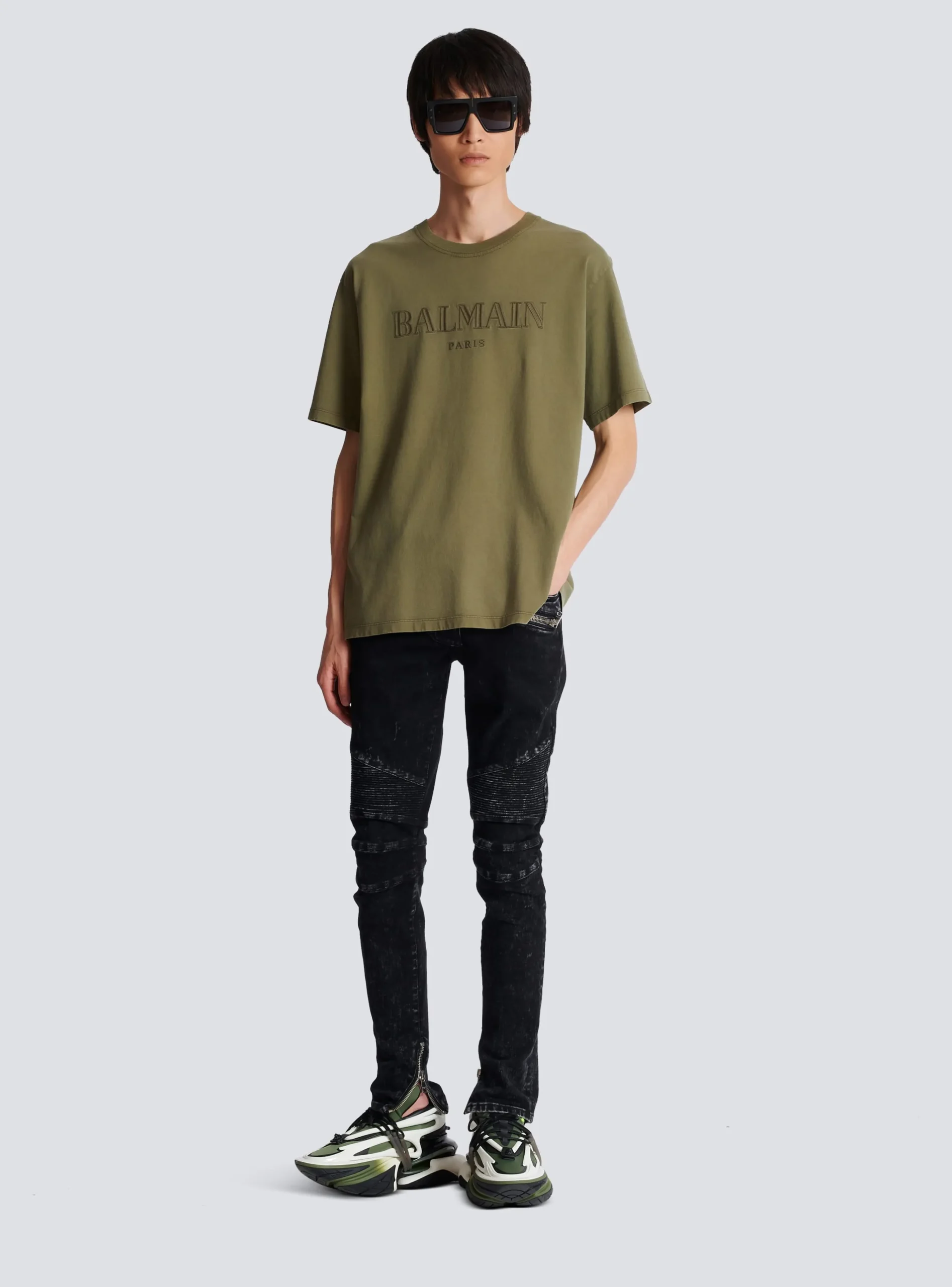 Balmain Vintage Embroidered T-shirt