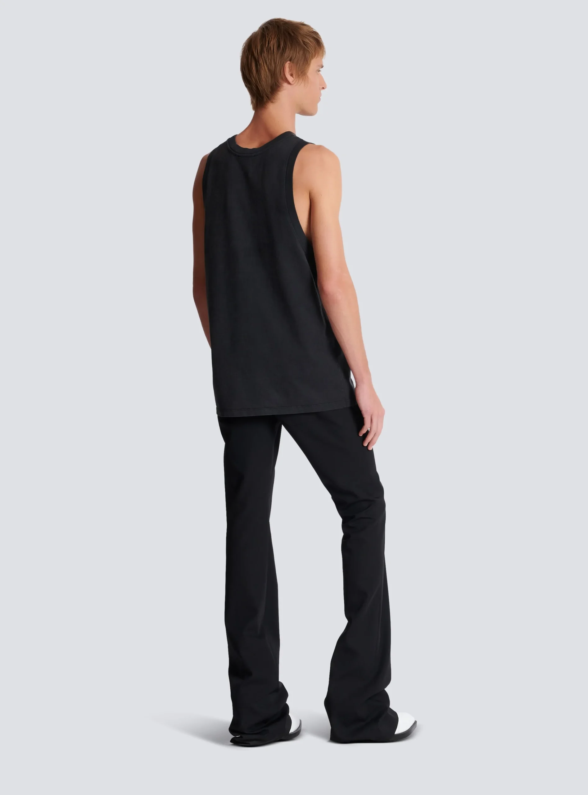 Balmain Vintage Embroidered Tank Top