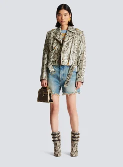Women Balmain Vintage Denim Shorts