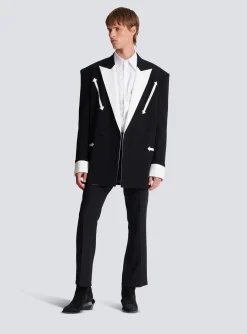 Balmain Western Crepe Blazer