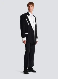 Balmain Western Crepe Blazer