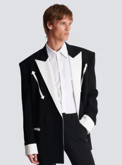 Balmain Western Crepe Blazer