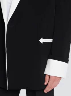 Balmain Western Crepe Blazer