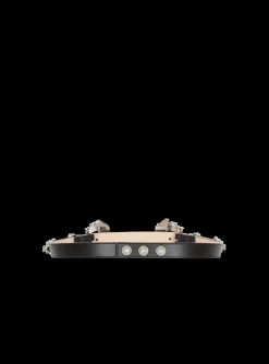 Women Balmain Western Leather And Crystal Belt