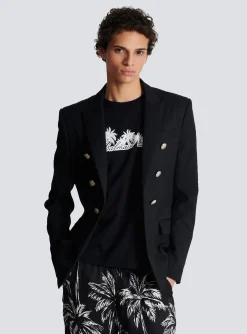 Balmain Wool 6-button Jacket