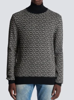Balmain Wool Turtleneck Sweater