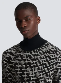 Balmain Wool Turtleneck Sweater